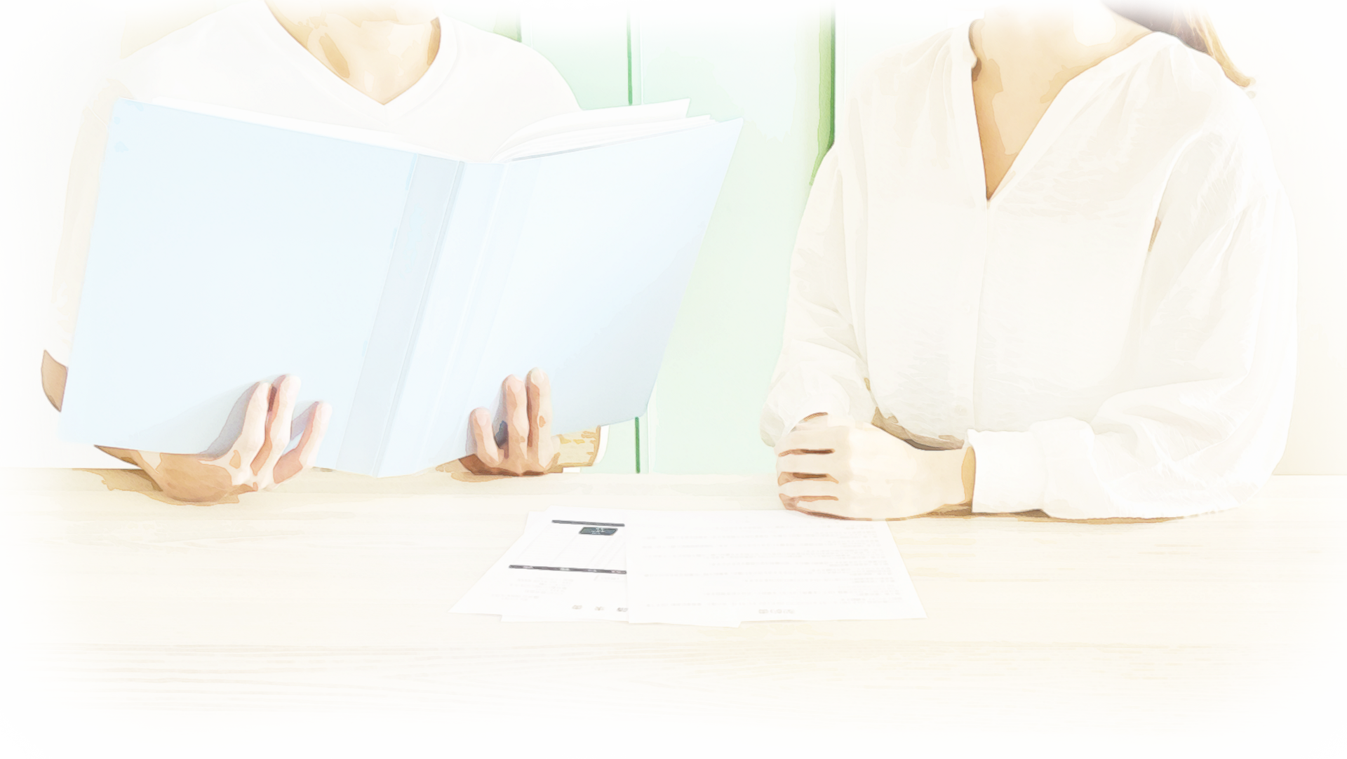 インタビュー風景