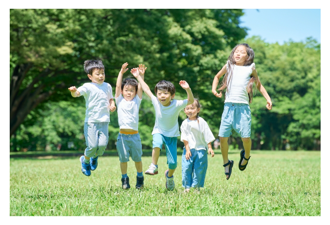 放課後デイサービスの子供たち